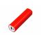 Универсальное зарядное устройство power bank прямоугольной формы, красное