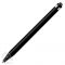 Шариковая ручка Radical Metal Clip Soft Touch, черная, ракурс - оборот от клипа
