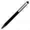 Шариковая ручка Radical Metal Clip Soft Touch, черная с металлическим клипом