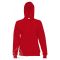 Куртка-толстовка с капюшоном Redfort Solano, красная
