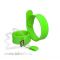 Силиконовый Slap браслет-флешка на 16 Гб, светло-зеленый