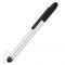 Ручка-стилус с подставкой для телефона, черная