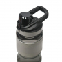 Спортивная бутылка для воды Corsa Portobello, серая, крышка