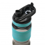 Спортивная бутылка для воды Corsa Portobello, бирюзовая, открытая крышка
