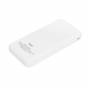 Внешний аккумулятор Starlight Plus PB с подсветкой, 10 000 mAh, белый, оборотная сторона