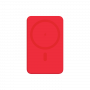 Внешний аккумулятор Largo PD 5000mAh с функцией беспроводной зарядки 15W, красный
