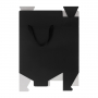 Подарочный набор 2 бокала для шампанского Black Edition в большом подарочном пакете