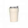 Термокружка вакуумная Monaco, бежевая