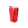 Термокружка вакуумная Monaco, красная