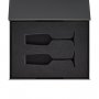 Подарочный набор 2 бокала для шампанского Black Edition в коробке, ложемент