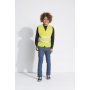 Жилет светоотражающий SECURE PRO, желтый, на ребенке