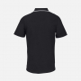 Рубашка поло унисекс Palermo, черная с белым