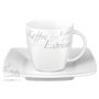 Кофейная пара Maxim Espresso Set, чашка+блюдце, фарфор