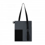 Шоппер Superbag Color, темно-серый с чёрным