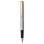 Ручка перьевая Parker Jotter Core F691 Stainless Steel GT