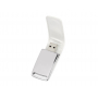 USB-флешка на 16 Гб Vigo с магнитным замком, белая, открытая