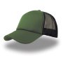 Бейсболка Rapper Color, темно-зеленая