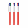 Шариковая ручка Bic 4 Colors, красная
