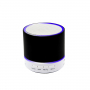 Беспроводная Bluetooth колонка Attilan, чёрная, с подсветкой
