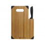 Разделочная доска с ножом Bamboo, сзади