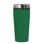 Термостакан Европа с прорезиненным покрытием, зелёный