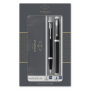 Набор Parker IM Core FK221 Black CT, чёрная с серебристым