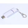 USB-флешка с крутящимся корпусом USB 3.0, белая