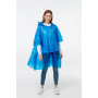 Дождевик-пончо RainProof, синий, вид спереди