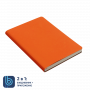 Ежедневник Bplanner 01, экокожа, оранжевый