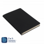 Ежедневник Bplanner 01, экокожа, черный