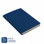 Ежедневник Bplanner 01, экокожа, синий