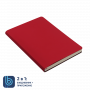 Ежедневник Bplanner 01, экокожа, красный