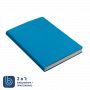 Ежедневник Bplanner 01, экокожа, голубой