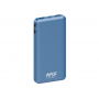 Портативный внешний аккумулятор MFX, 10000 mAh, синий