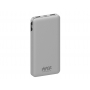 Портативный внешний аккумулятор MFX, 10000 mAh, серебристый
