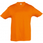 Футболка Regent Kids 150, детская, оранжевая