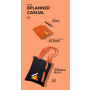 Набор Bplanner casual, чёрный с оранжевым