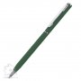 Шариковая ручка Slim Silver BeOne, зелено-серебристая