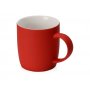 Кружка с покрытием soft-touch Dalgona, красная