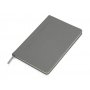 Блокнот А5 Magnet soft-touch с магнитным держателем для ручки, серый