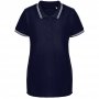 Рубашка поло женская Virma Stripes Lady, тесно-синяя