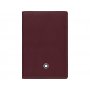 Визитница, Montblanc, бордовая