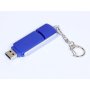 USB-флешка с крутящимся корпусом USB 3.0, синяя