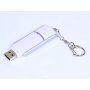 USB-флешка с крутящимся корпусом USB 3.0, белая