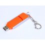 USB-флешка с крутящимся корпусом USB 3.0, оранжевая