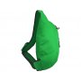 Рюкзак Brooklyn на одно плечо, зеленый, сбоку