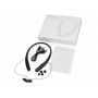 Беспроводные наушники с микрофоном Soundway, синий, комплект