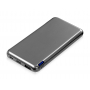 Внешний аккумулятор Forge, 10000 mAh, серебристый