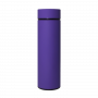 Термос Reactor s с датчиком температуры и покрытием софт тач, фиолетовый