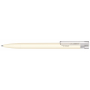 Шариковая ручка Liberty Bio matt clip clear, белая